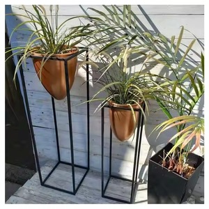 Pots à fleurs en cuivre martelé d'intérieur pour la décoration de la maison et du jardin, élégants, écologiques, durables, pour les plantes succulentes et les herbes - Product Image 5