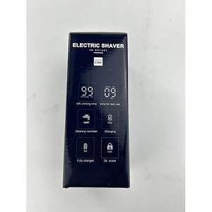 Afeitadora Eléctrica Recargable Inalámbrica para Hombre, Uso en Seco y Húmedo, Pantalla con Indicador, IPX7, para Afeitar la Cara, Compañero de Viaje - Product Image 1