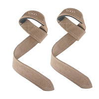 Sangles de levage en cuir de sécurité pour fitness personnalisé Support de poignet de musculation Protection des mains à un prix approprié