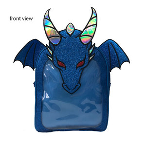 <span class=keywords><strong>Sac</strong></span> à dos personnalisé en Pu à haute capacité avec broderie de <span class=keywords><strong>Dragon</strong></span> - Product Image 6