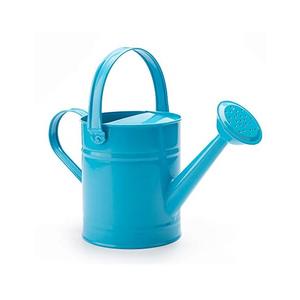 Arrosoir en fer fait main bleu turquoise dernière conception bidon d'eau en métal pour la décoration extérieure de jardin à la maison finition galvanisée - Product Image 3