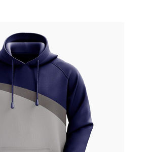 Sudaderas Extra Grandes con Capucha, Resistentes al Viento, Ecológicas, con Logotipo Personalizado Sublimado, de Forro Polar, Manga Larga, Tallas Grandes - Product Image 4