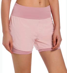 Shorts Deportivos 2 en 1 para Mujer, Shorts para Correr, Entrenamiento, Gimnasio, Yoga, con Bolsillos Laterales para Teléfono, para el Verano de 2026 - Product Image 3