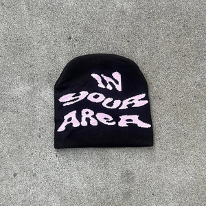 Los mejores gorros de invierno tejidos con forro de satén personalizados al por mayor gorro de punto con forro de satén unisex en blanco al por mayor precio barato OEM - Product Image 3