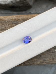 8x6 MM Natural no calentado Bio Color tanzanita excelente 1,33 quilates corte ovalado 100% zoisita piedras preciosas sueltas lupa de alta visibilidad - Product Image 2