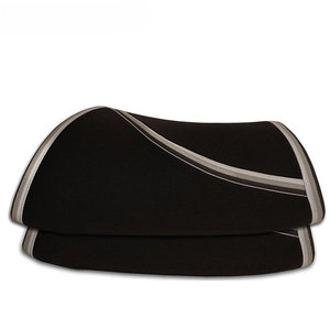 Genouillères de protection professionnelles en néoprène pour la musculation et le sport, vente en gros, personnalisées, manches de compression légères et respirantes - Product Image 5