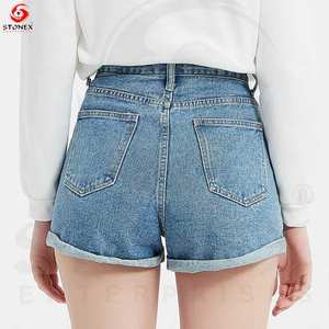 Denim <b>Shorts</b> <b>for</b> Men Cotton <b>Jeans</b> Regular Fit Multi Pockets Comfortable <b>Jeans</b> <b>Short</b> <b>for</b> Men on Cheap Price Men and <b>Women</b> - Product Image 2