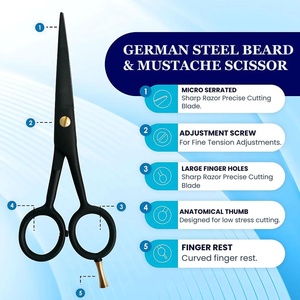 Tijera de peluquero profesional de alta calidad para cortar y adelgazar el cabello, tijera de peluquería con punta de hoja afilada - Product Image 4