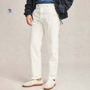 กางเกงหนังทรงสลิมฟิตสำหรับผู้ชายกางเกงหนังแฟชั่นแนวสตรีทแวร์สำหรับผู้ชาย - Product Image 1