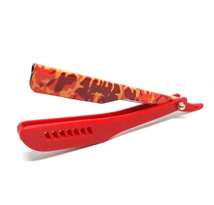 Navaja de Afeitar Profesional para Hombre, de Acero Inoxidable, de Una Sola Hoja, para Depilación y Cuidado del Bigote, Calidad A+ - Product Image 5