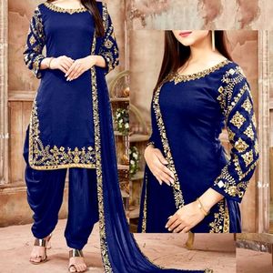 Shalwar Kameez pour femmes de qualité supérieure, tenue de soirée formelle pakistanaise en 3 pièces, costume pour femmes, faible MOQ 2026 - Product Image 5