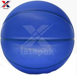 Ballon de basket-ball personnalisé en PU avec logo de marque personnalisé, couleur pour adultes unisexes, taille 7, vessie en caoutchouc naturel, léger - Product Image 2