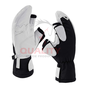 Gants de ski légers mais isolés avec tissu résistant aux intempéries offrant une adhérence confortable et une chaleur pour les sports par temps froid - Product Image 6