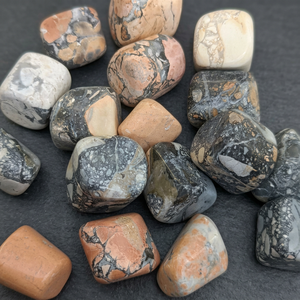 Pierre roulée de jaspe Maligano naturel, pierre précieuse polie, roche brute colorée, spécimen minéral, vente en gros - Product Image 4