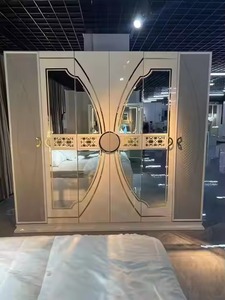 Juego de cama de cuero de madera tamaño King negro clásico 2023, lujo moderno para el hogar o el hotel para muebles de dormitorio - Product Image 2