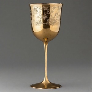 CrystalVow Divine Grace Orné Métal Vin Calice Traditionnel Finition Antique Gobelet pour Rituels Religieux et Autels d'Église - Product Image 3