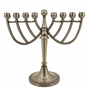 Chandelier Menorah en métal de qualité supérieure, fait à la main, pour la décoration de Noël à la maison, durable, fabriqué en Inde - Product Image 3