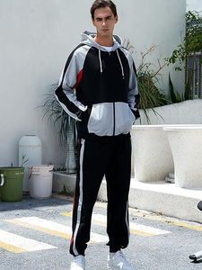 ชุดวอร์มผู้ชายไซส์ใหญ่ ระบายอากาศได้ดี แบบเรียบ สั่งทำได้ ลดราคาพิเศษ คุณภาพสูง แฟชั่นลำลอง มีฮู้ด พิมพ์ลาย สำหรับฤดูหนาว - Product Image 3