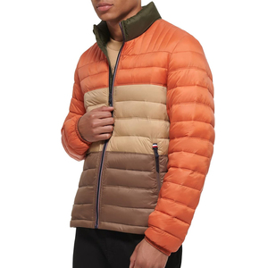 Veste matelassée à logo personnalisé pour hommes, dernier style à la mode, design respirant très vendu pour tenue décontractée avec fonction chauffante - Product Image 3