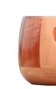 Cuenco de hilo de madera para tejer ganchillo cuencos de almacenamiento de hilo decorativos hechos a mano grandes - Product Image 6