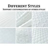 Protège-matelas imperméable anti-acariens et anti-punaises de lit, doux et de qualité supérieure, avec traitement ultrasonique