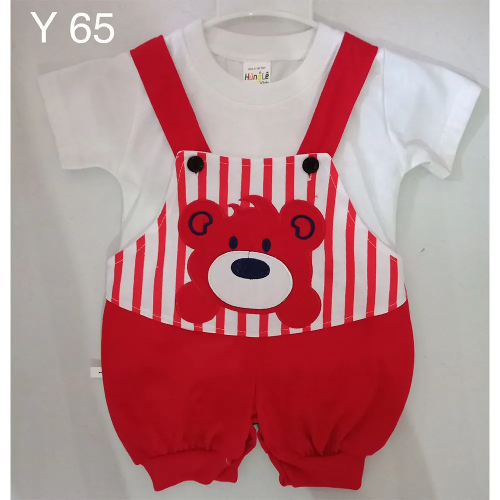 Newborn Baby Girls & Boys Casual Short Sleeve Rompers Printing Costume Wholesale