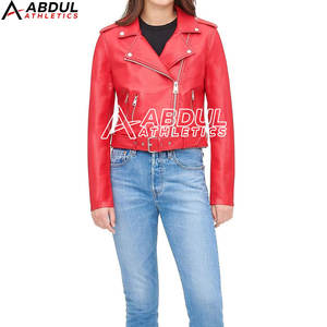 Chaquetas Ligeras de Manga Larga para Mujer, Ropa de Invierno, Chaqueta de Cuero para Mujer, Chaqueta de Cuero Ajustada - Product Image 3