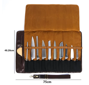 Accessoires Couteau de chef professionnel vintage Couteaux en cuir de toile Étui Pochette Sac LCKR-0037 - Product Image 6