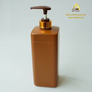 บรรจุภัณฑ์เพื่อการดูแลส่วนบุคคลแบบทรงกระบอกขนาดใหญ่ขวด HDPE ขนาด900มล. สำหรับแชมพูเจลอาบน้ำ - Product Image 2