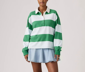 OEM Personnalisé Multi-Solid Color Logo Label Piqué 50% Coton/50% Polyester, 220 GSM Vêtements de Travail pour Femmes Polo Bas quantité minimale de commande de BD - Product Image 3