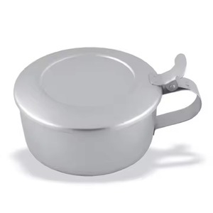 Mug à crachats / Mug à crachats avec couvercle en acier inoxydable Disponible dans toutes les sortes et tailles Articles en acier inoxydable Instruments chirurgicaux - Product Image 6