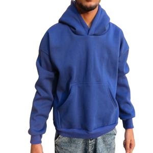 High quality Men's Pullover <b>Fleece</b> <b>Hoodie</b> Customized Anti-pilling Men's Long Sleeve <b>Hoodie</b> - Product Image 1