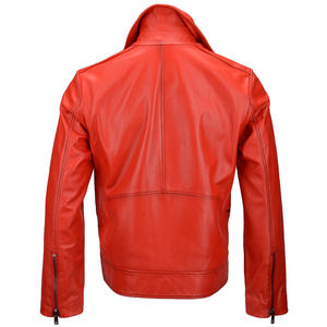 Chaquetas de cuero de moto para hombre personalizadas de alta calidad Chaquetas de invierno de moda más populares al por mayor - Product Image 3