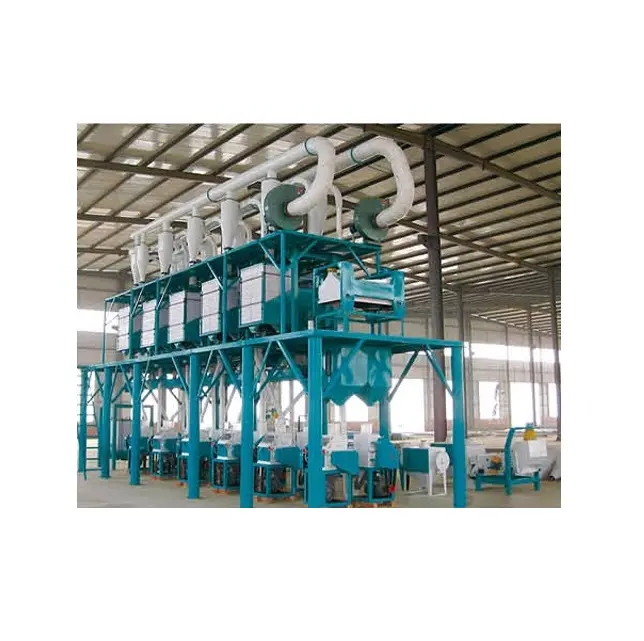 Factory Direct Sell Wheat Flour Mill Atta Chakki Plant Wheat Flour Machinery for Food Grade Industrial Use from India