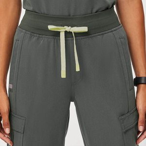 Uniforme Médico de Trabajo de Talla Grande con Etiqueta Privada, Uniforme de Hospital, Conjunto de Pantalones Deportivos para Enfermera, Tejido de Poliéster/Algodón - Product Image 5