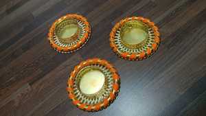 ที่ใส่เทียนทำมือสำหรับตกแต่ง Diwali เชิงเทียนสไตล์อินเดียที่ใส่เทียนลายดอกไม้ชาโลหะสามารถวางเทียนคริสต์มาส - Product Image 3