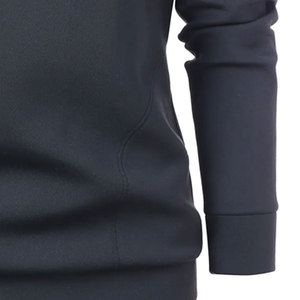 Para viaje Pullover hombres sudaderas con capucha interior de lana suave manga larga bordes acanalados y diseño de tono para trajes casuales Hombres Sudaderas con capucha - Product Image 2