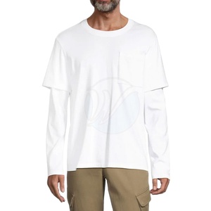 Chemises décontractées pour hommes, dernière collection, en coton et polyester, double couche, respirantes et à séchage rapide, fabriquées au Pakistan - Product Image 1