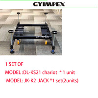 Accessoires de prise audio JK-K2 1 jeu de 4 vérins à vis de réglage d'inclinaison et barre pour système de transport CHARIOT touring