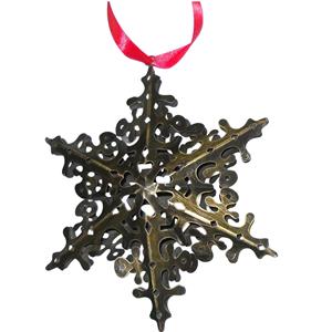 Artesanía India Nuevo diseño 2025 Diseño de metal Decoración navideña de alta calidad Colgante Producto estándar superior Artículo al por mayor - Product Image 2