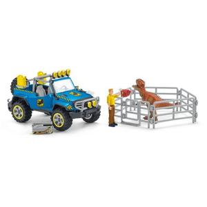 Vehículo todoterreno Schleich con base para dinosaurios - Juguete para exteriores - Product Image 1
