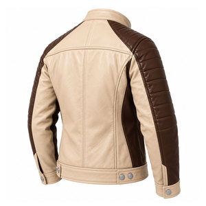 Chaqueta de Cuero Genuino para Hombre, Transpirable, Ligera y Cómoda, de Invierno, Precio Razonable, Superventas - Product Image 3