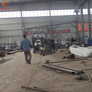 Manèges de parc d'attractions attractions pour enfants <span class=keywords><strong>manege</strong></span> pour enfant 10 sièges petite grande roue avec <span class=keywords><strong>remorque</strong></span> à <span class=keywords><strong>vendre</strong></span> - Product Image 3