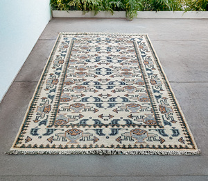 Último diseñador de hilo de PET reciclado tejido a mano alfombra de área de piso al aire libre mejor precio conjunto de decoración del hogar - Product Image 1