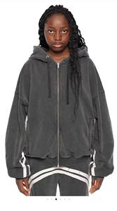 Veste pour femmes de haute qualité personnalisée en usine pull-over surdimensionné Boxy polaire tricoté coton rembourrage broderie personnalisée OEM - Product Image 4