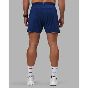 Shorts de compression UltraAir 5 Lined Performance, bleu nuit, longueur genou, taille élastique, polyester - Product Image 3