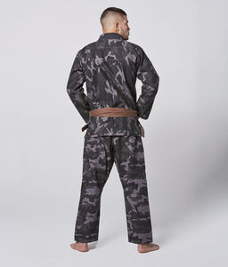Uniforme de karaté 100 coton Design Gi personnalisé Camouflage unisexe OEM personnalisé formation Logo Style ensembles vêtements de sport couleur - Product Image 2