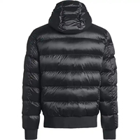 Chaqueta Acolchada Impermeable con Capucha y Cremallera, Personalizada con Logotipo, para Hombre, Informal, de Invierno, en Varios Colores
