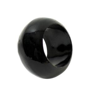 Anillo para Servilletas Moderno con Espejo Negro, Aspecto Brillante Premium para Decoración Diaria de Mesa en el Hogar, Restaurantes y Eventos - Product Image 5