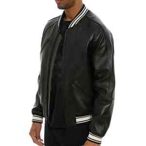 Veste de baseball universitaire décontractée sur mesure OEM, dernière collection 2026, style printemps, grande taille, respirante, pour hommes - Product Image 2